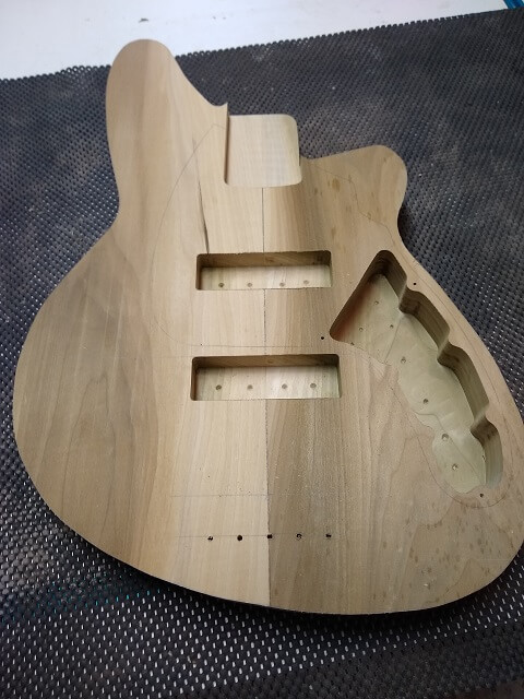 The completed bridge pickup route.