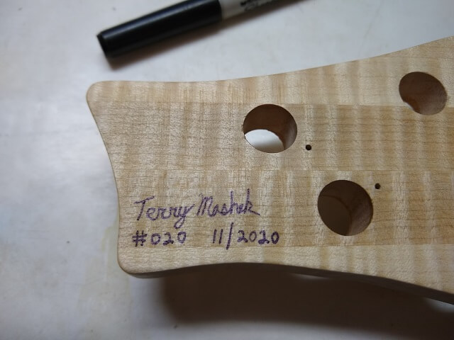 Signing and numbering the instrument.
