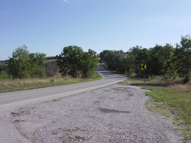 Highway 62 east of Eureka Springs, AR.