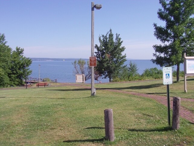 Lake Superior as viewed in Ashland, WI.