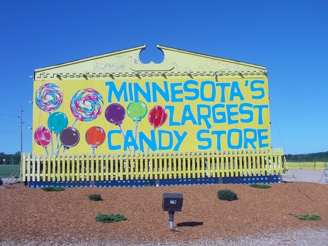 The largest candy store in Minnesota.