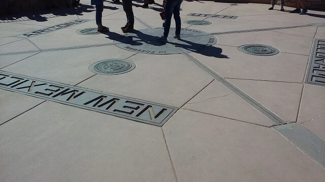 The spot where the four states come together.