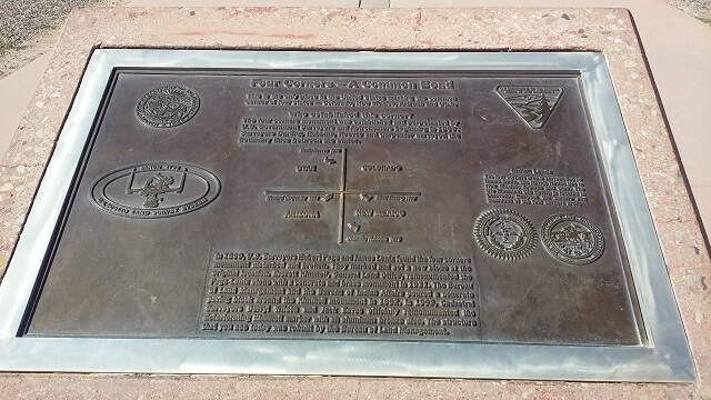 Monument plaque