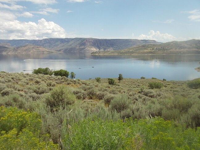 Blue Mesa Reservoir.
