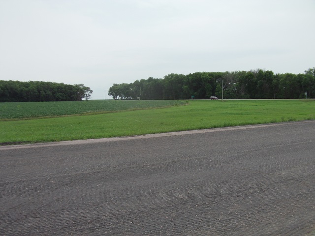 Resurfacing the road on highway 115.