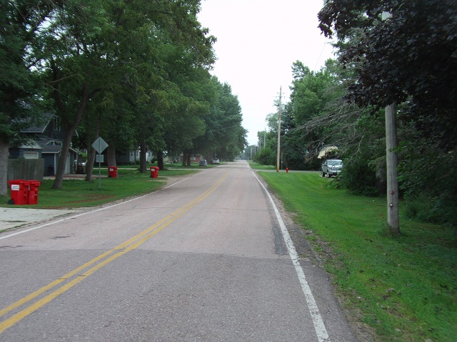 Highway 103 in Hudson, SD.