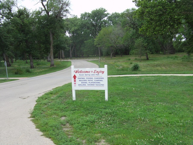 Spring Lake Park in Cherokee, IA