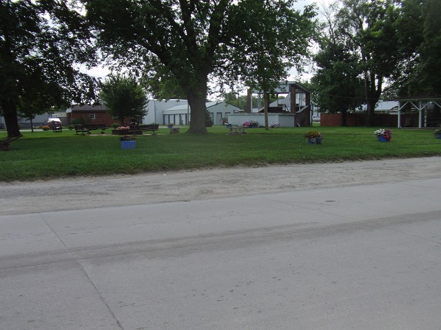 A park in Blakesburg, IA