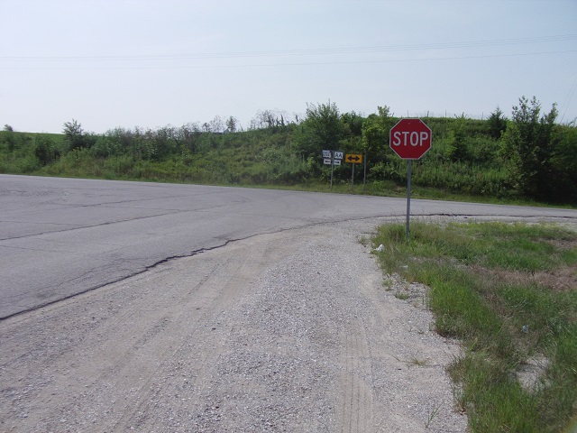 The junction of highway 202 and county road AA in Glenwood, MO