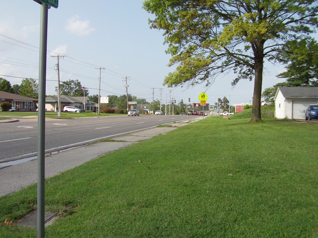 Tesson Ferry Road in southern St Louis, MO
