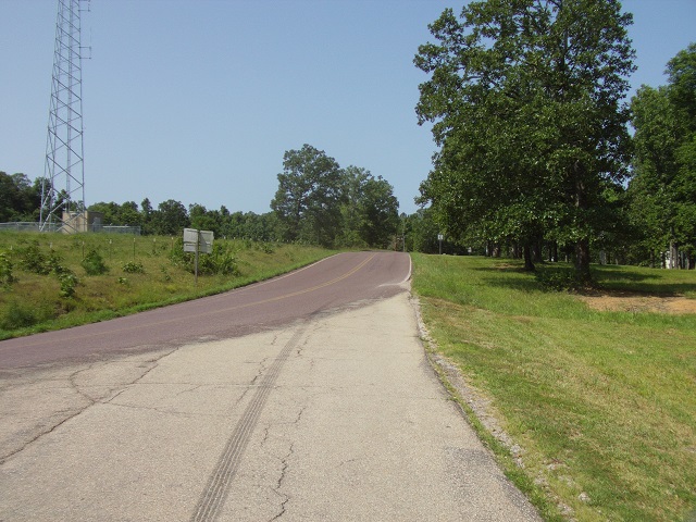 County road DD in the Mark Twain National Forest