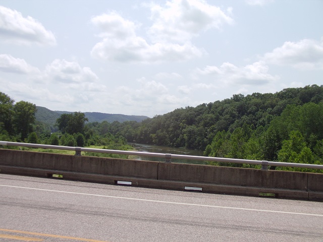 The Current River bridge on route 106.