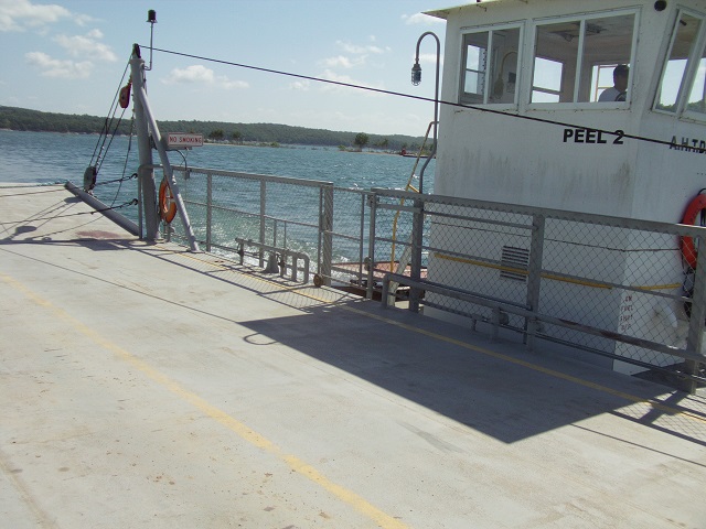 The Peel ferry.