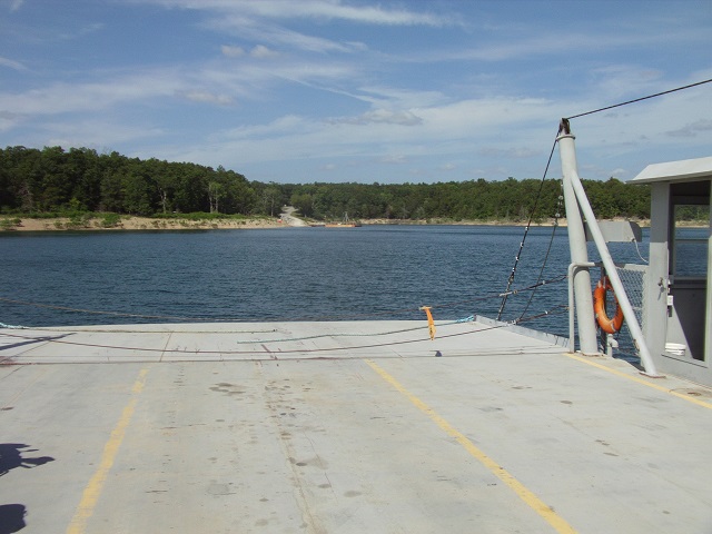 The Peel ferry.