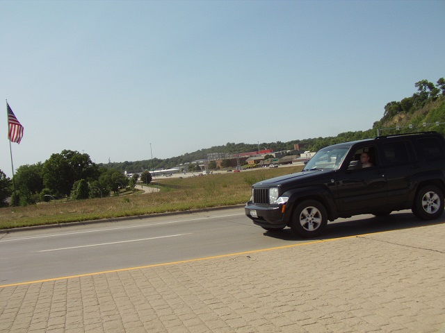 Heading north on interstate 29 for the final stretch.