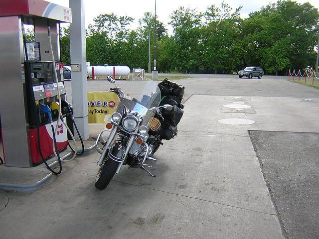 Gas stop in Detroit Lakes, MN