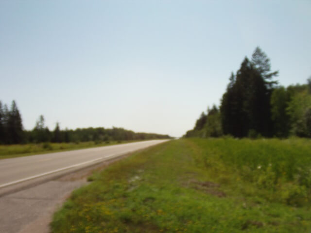 Highway 11 in near Warroad, MN.