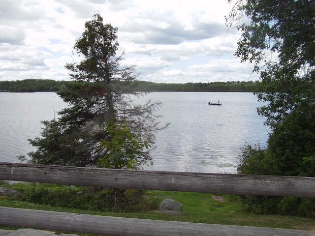 Ash Lake in northern Minnesota.