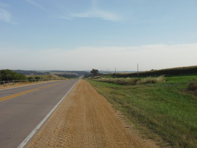 The hills in eastern Iowa.