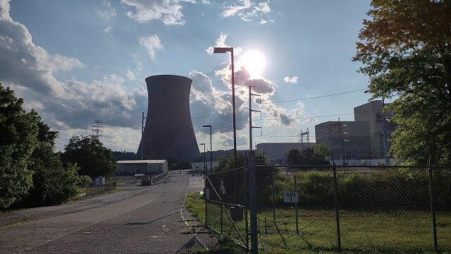 A power plant in Moscow, OH.