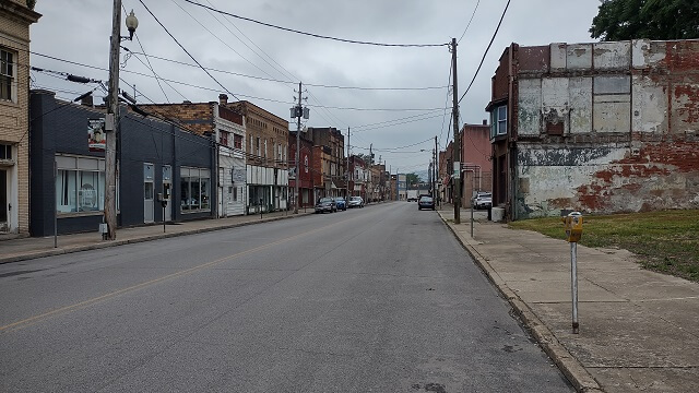 Downtown Mingo Junction, OH.