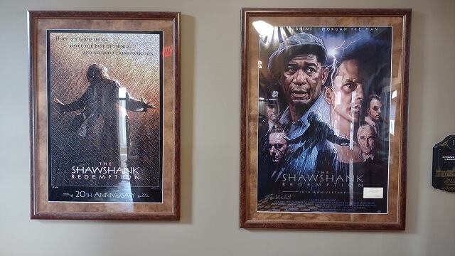 Movie posters for the Shawshank Redemption