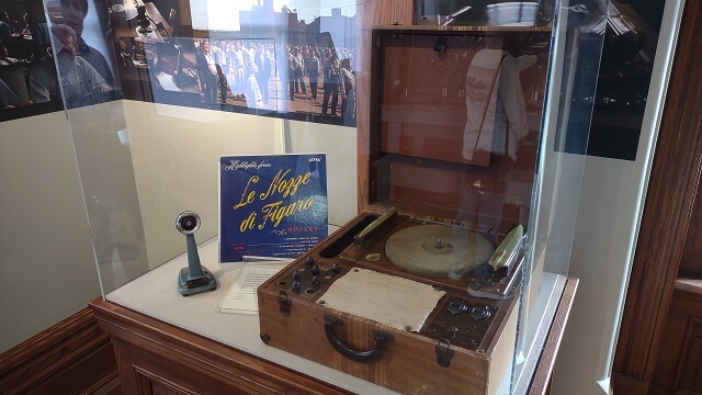 The record player from the Shawshank Redemption movie.