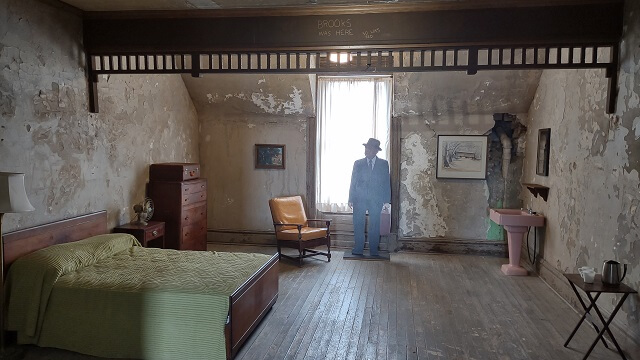 The halfway house room from the Shawshank Redemption movie.