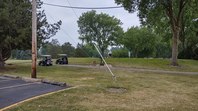 The Bliss Creek Golf Course in Prestbury, IL.