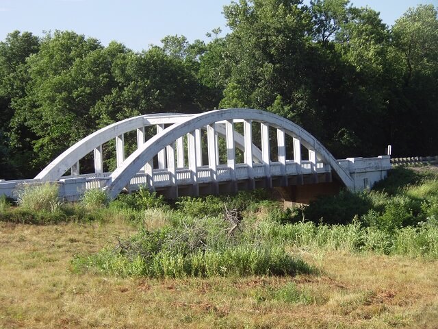 The Rainbow Bridge from the south side.