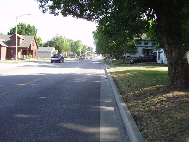 Got back on the correct road in Webb City, MO.