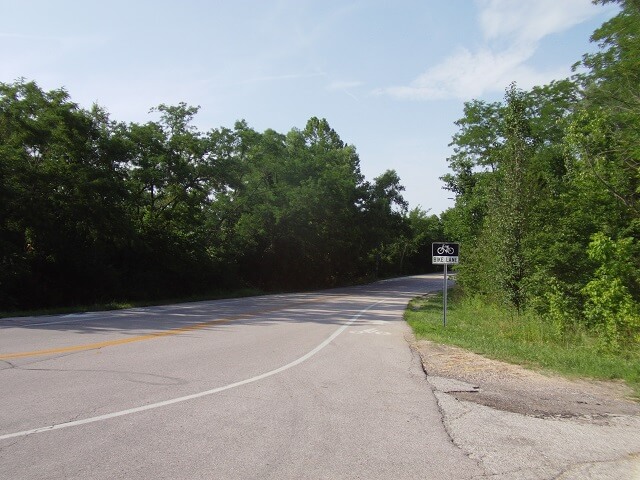 Old Route 66 near Wildwood, MO.