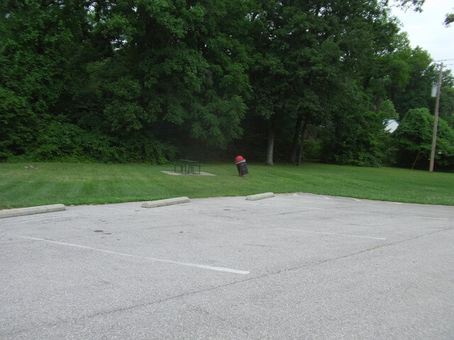 Stopping for a rest break along highway 61.