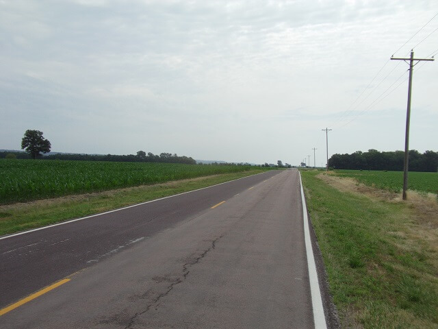Highway C near Belgique, MO.