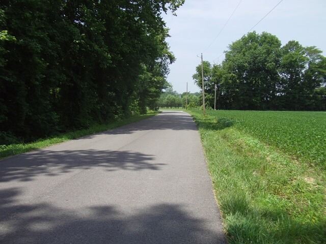 County road 634 north of Cape Girardeau, MO.