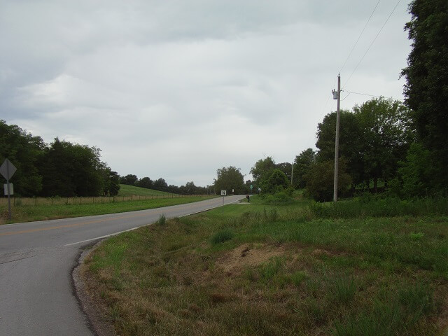 Highway N near Ozora, MO.