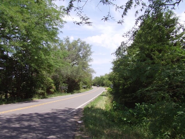 Highway 19 near Cherryville, MO.