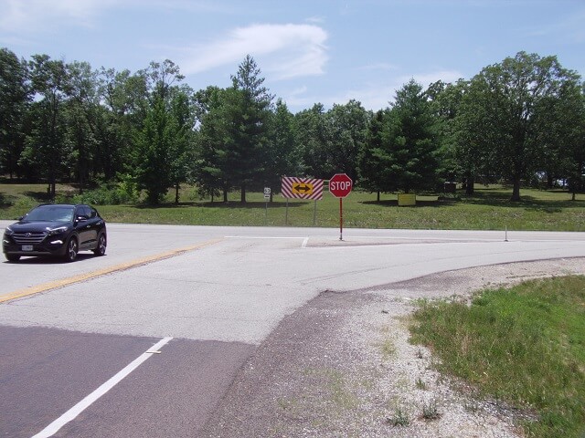 The junction at highway 63 near Vichy, MO.