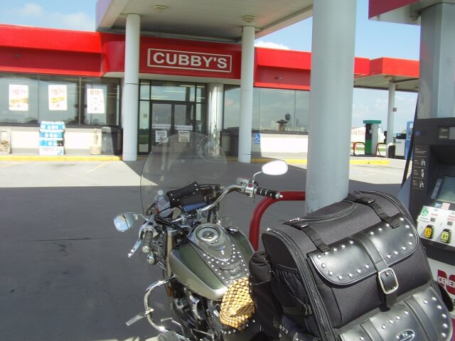 A gas stop near Nebraska City.