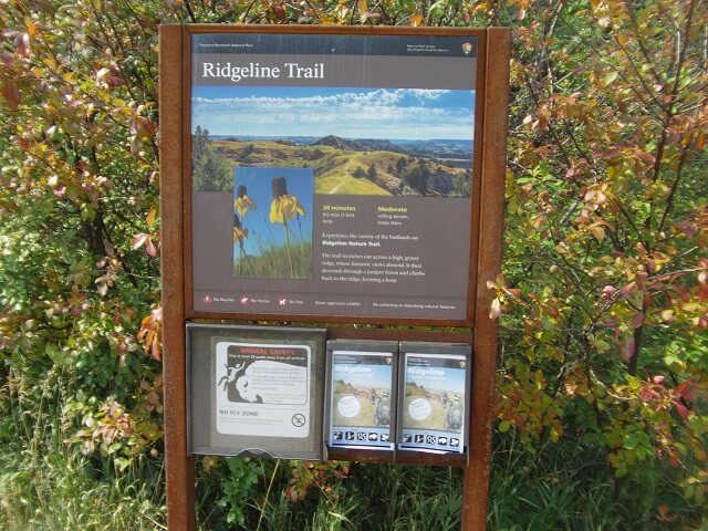 The Ridgeline Trail in Teddy Roosevelt National Park.
