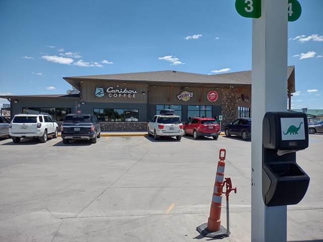 My fourth gas stop of the day in Moorcroft, WY.