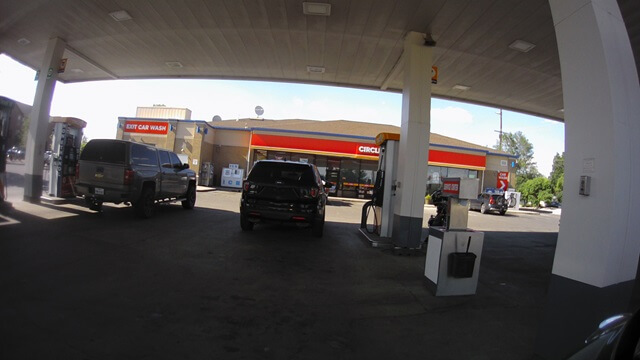 My final gas stop of the day in Billings, MT.