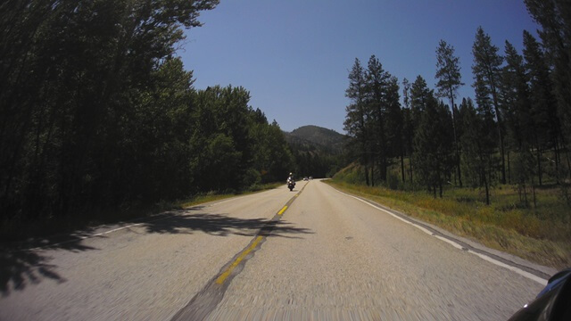 Riding west on highway 12 between Lolo, MT and Kooskia, ID.