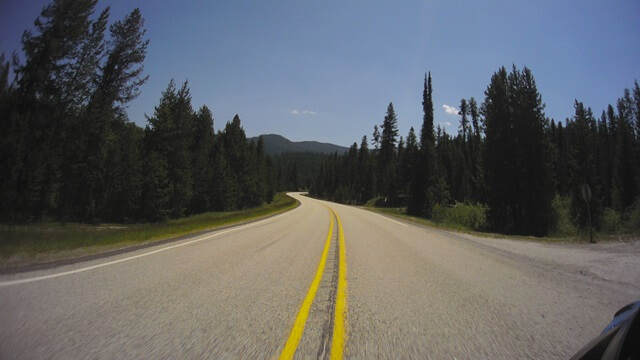 Riding west on highway 12 between Lolo, MT and Kooskia, ID.