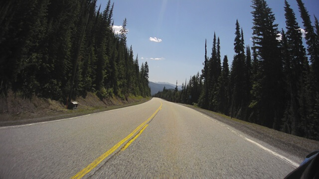 Riding west on highway 12 between Lolo, MT and Kooskia, ID.