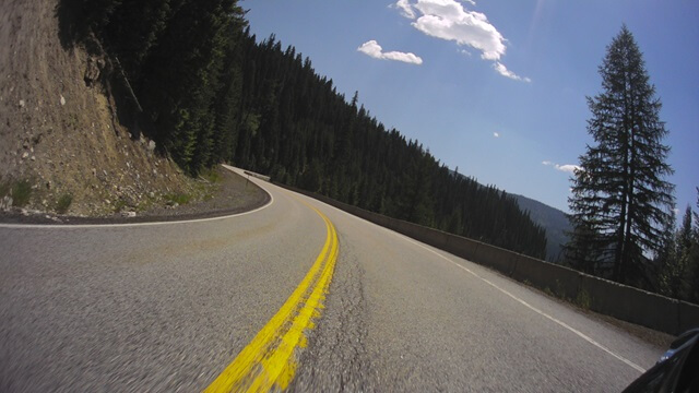 Riding west on highway 12 between Lolo, MT and Kooskia, ID.