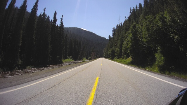 Riding west on highway 12 between Lolo, MT and Kooskia, ID.