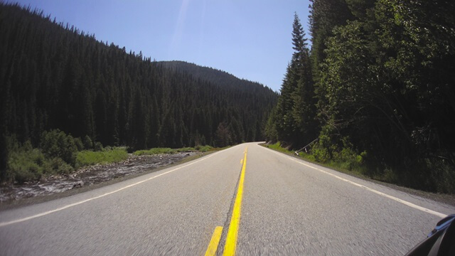 Riding west on highway 12 between Lolo, MT and Kooskia, ID.