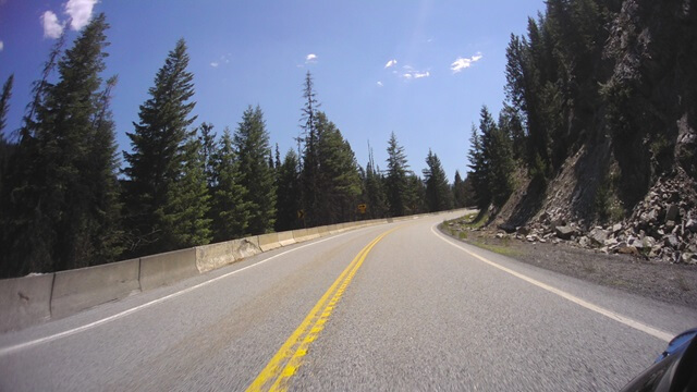 Riding west on highway 12 between Lolo, MT and Kooskia, ID.