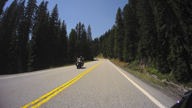 Riding west on highway 12 between Lolo, MT and Kooskia, ID.